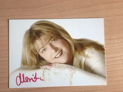 Monika Klaasen Autogrammkarte orig signiert MUSIK Schlager ROCK POP #6218