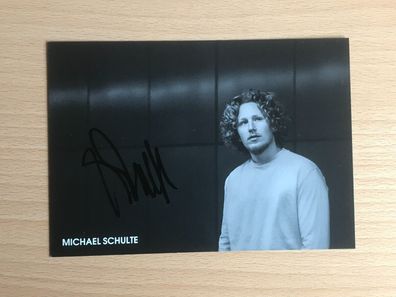 Michael Schulte Autogrammkarte orig signiert MUSIK Schlager ROCK POP #6232