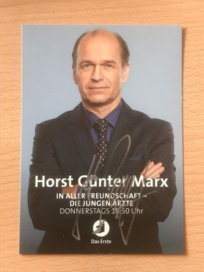 Horst Günter Marx jungen Ärzte Autogrammkarte orig signiert Schauspieler #6321