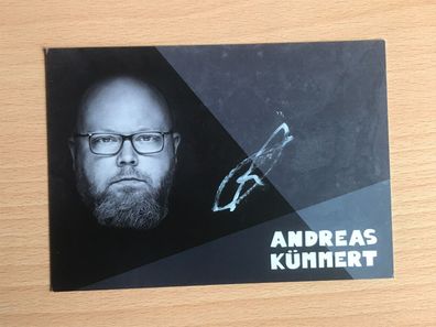 Andreas Kümmert Autogrammkarte orig signiert MUSIK Schlager ROCK POP #6198