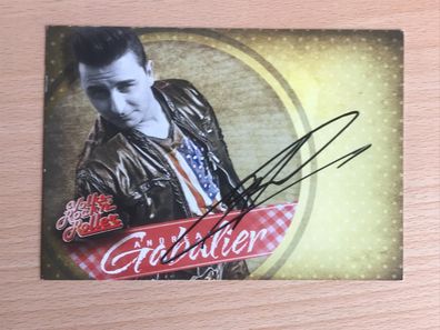 Andreas Gabalier Autogrammkarte orig signiert MUSIK Schlager ROCK POP #6173