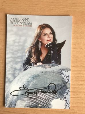 Marianne Rosenberg Autogrammkarte orig signiert MUSIK Schlager ROCK POP #6163