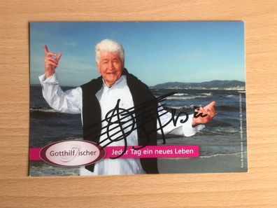 Gotthilf Fischer Autogrammkarte orig signiert MUSIK Schlager ROCK POP #6249