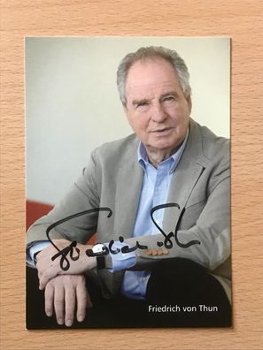 Friedrich von Thun Autogrammkarte orig signiert Schauspieler COMEDY TV #6120