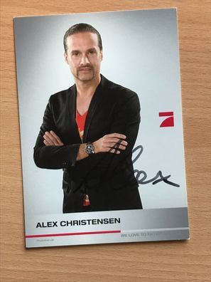 Alex Christensen U96 orig. signiert - TV FILM MUSIK #5085