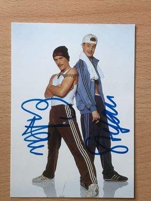 Erkan & Stefan Autogrammkarte orig signiert Schauspieler COMEDY TV #6146