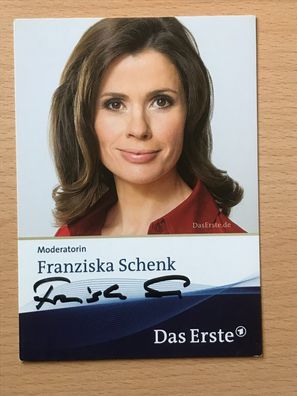 Franziska Schenk Autogrammkarte orig signiert Schauspieler COMEDY TV #6144