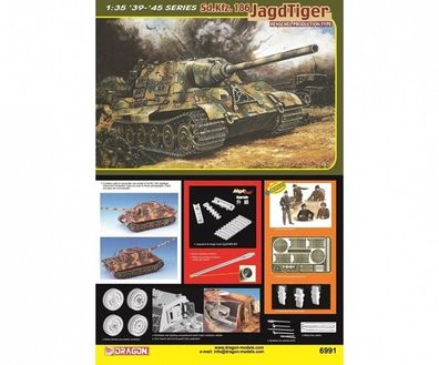 Dragon 6991 - 1:35 Sd. Kfz.186 Jagdtiger Hentschel Type - Neu