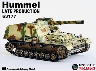 Dragon 63177 - 1:72 Sd. Kfz.165 Hummel Late Production - Neu