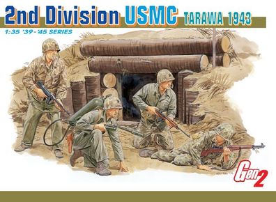 Dragon 6272 - 1:35 2nd Division, USMC (Tarawa 1943) - Neu