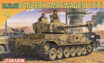 Dragon 7209 - 1:72 Sd. Kfz.181 Pz. kampfwagen VI(P) - Neu