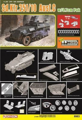 Dragon 6983 - 1:35 Sd. Kfz.251/10 Ausf.C - Neu