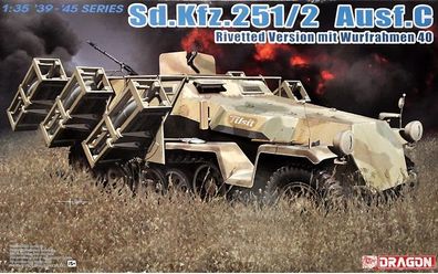 Dragon 6966 - 1:35 Sd. Kfz.251/1Ausf.C Rivetted Version - Neu