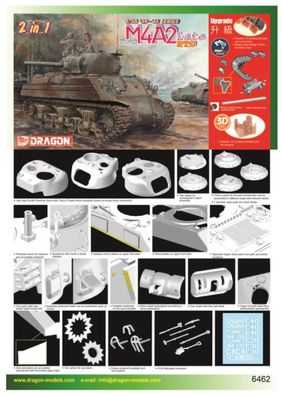 Dragon 6462 - 1/35 WWII USMC M4A2 Late Pto - Neu