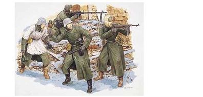 Dragon 6017 - 1/35 WWII Figurenset Deutsche 6. Armee - Stalingrad 1942-43 - Neu