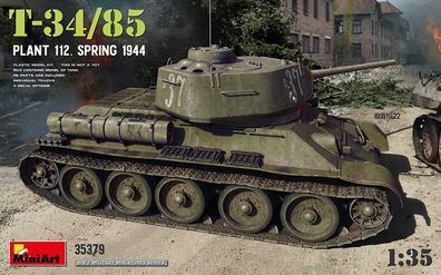Miniart 35379 - 1/35 T-34/85 PLANT 112. SPRING 1944 - Neu