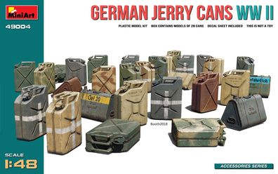 Miniart 49004 - 1/48 German Jerry Cans WW2 - Neu