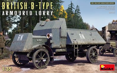 Miniart 39006 - 1/35 British B-Type Armoured Lorry - Neu