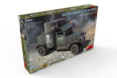 Miniart 39012 - 1/35 Austin Armoured Car 3rd Series: Freikorps Service.