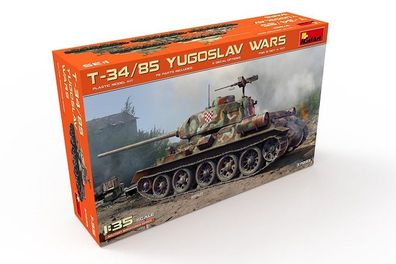 Miniart 37093 - 1/35 T-34/85 Yugoslav Wars - Neu