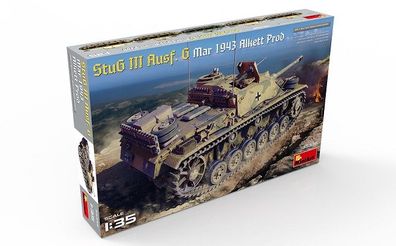 Miniart 35336 - 1/35 StuG III Ausf. G Mar 1943 Alkett Prod - Neu