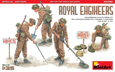 Miniart 35292 - 1:35 Royal Engineers. Special Edition - Neu