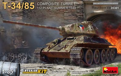 Miniart 35301 - 1:35 T-34-85 Composite Turret.112 Plant. Summer 1944 InteriorKit