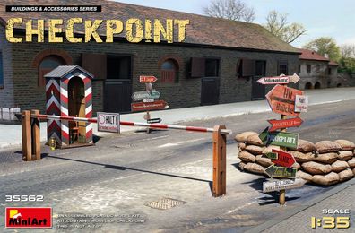 Miniart 35562 - 1:35 Checkpoint - Neu