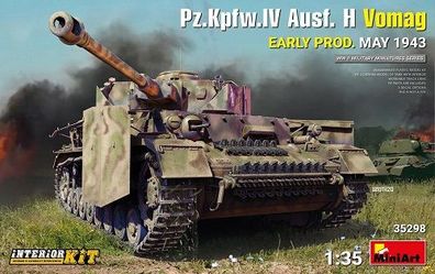 Miniart 35298 - 1:35 Pz. Kpfw. IV Ausf. H Vomag. Early Prod. (May 43) Interior