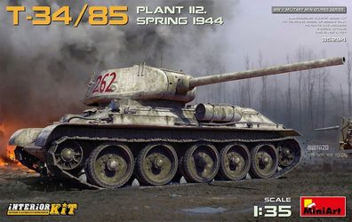 M) Miniart 35294 - 1:35 T-34-85 Plant 112. Spring 1944. Interior Kit - Neu