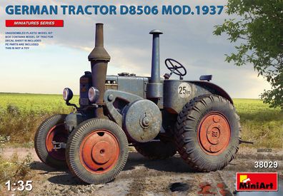 Miniart 38029 - 1:35 German Tractor D8506 Mod. 1937 - Neu