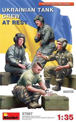 Miniart 37067 - 1:35 Ukrainian Tank Crew at Rest - Neu