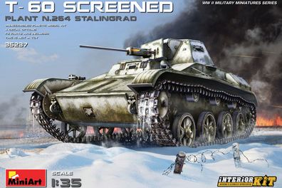 Miniart 35237 - 1:35 T-60 Screened (Plant No.264, Stalingrad) Interior Kit - Neu