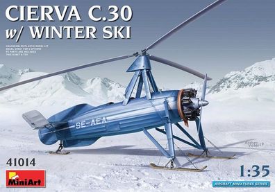 Miniart 41014 - 1:35 Cierva C.30 with Winter Ski - Neu