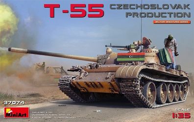 Miniart 37074 - 1:35 T-55 Czechoslovak Prod. - Neu