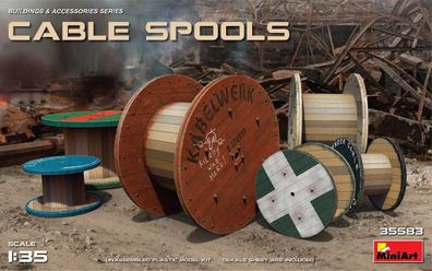 Miniart 35583 - 1:35 Cable Spools