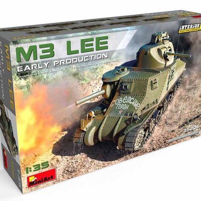 Miniart 35206 - 1:35 M3 Lee Early Prod. Interior Kit