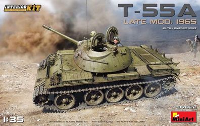 Miniart 37022 - 1/35 T-55A Late Mod. 1965 - Interior Kit - Neu