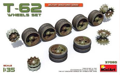 Miniart 37060 - 1/35 T-62 Wheels Set - Neu