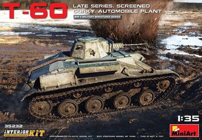 Miniart 35232 - 1/35 T-60 Late Series - Interior Kit - Neu