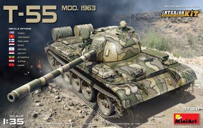 Miniart 37018 - 1/35 Soviet Tank T-55 Mod. 1963 - Neu