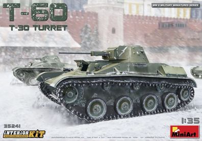 Miniart 35241 - 1/35 WWII Soviet T-60 T-30 Turret - Interior Kit