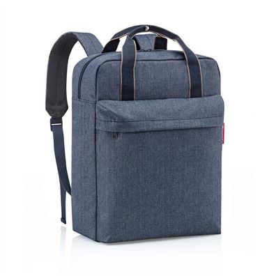 reisenthel allday backpack M EJ, herringbone dark blue, Unisex