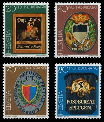 Schweiz PRO PATRIA Nr 1199-1202 postfrisch X65771E