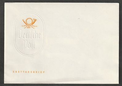 Ganzsache DDR Deutsche Post Posthorn Ersttagsbrief