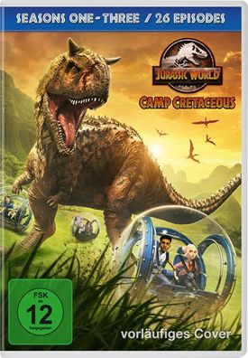 Jurassic World: Neue Abenteuer - Staffel 1-3(DVD) Staffel 1-3, 26 Folgen, auf 4 ...