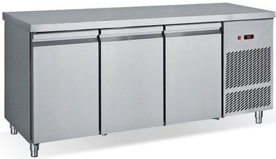 Kühltisch Mod. PG 185 Zubereitung 3 Türen 510 L Edelstahl 1850x700x850 Gastlando