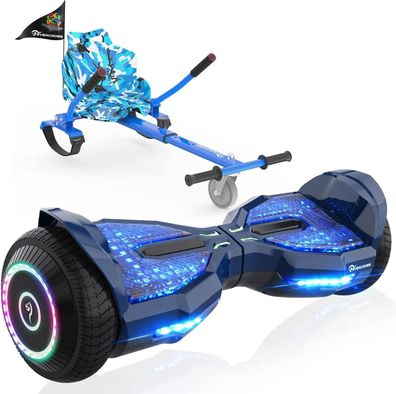 Evercross 6,5 Zoll Hoverboards mit Sitz, App-fähige Bluetooth Hoverboards