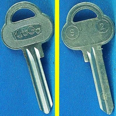 KraGa S2 - Schlüsselrohling für verschiedene ASSA Profilzylinder - mit Lagerspuren