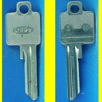 KraGa Z60 - KFZ Schlüsselrohling mit Lagerspuren